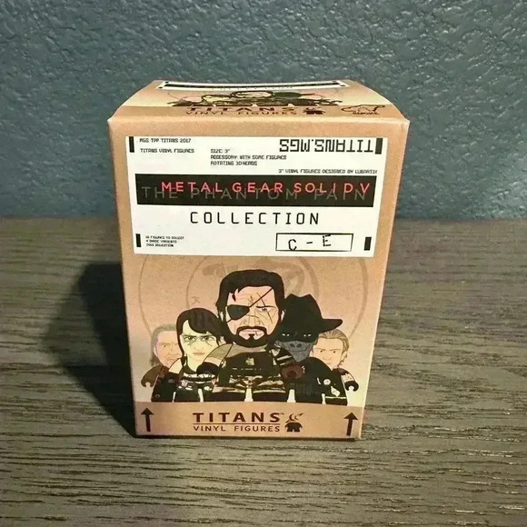 TITANS Metal Gear Solid V Collection 3" Vinyl Mini Figure Blind Box NEW SEALED - Picture 1 of 5